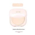 NOVO feather satin luxury nourishing makeup loose power oil control makeup brightening skin color finishing powder small portable makeup powder cake