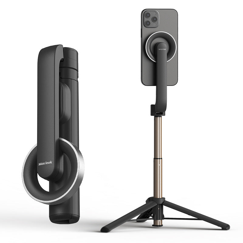 Mobile phone bracket selfie stick Bluetooth live tripod shooting floor photo overhead stabilizer fill light Wholesale