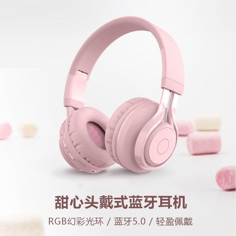 Cross-border hot Huaqiang North high sound quality wireless headset Bluetooth headset ultra-long life battery sports game non in-ear