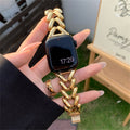 Suitable for Apple S8 smart watch wristband iwatch Ultra New Style Eight chain alloy fashion metal strap