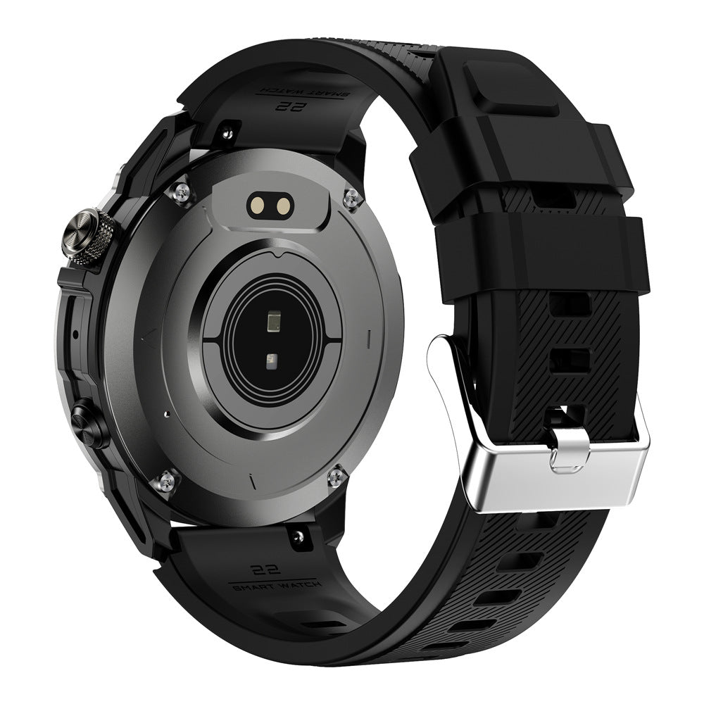 New HK08 smart watch Bluetooth calling 1.43-inch AMOLED screen altitude air pressure compass heart rate blood oxygen