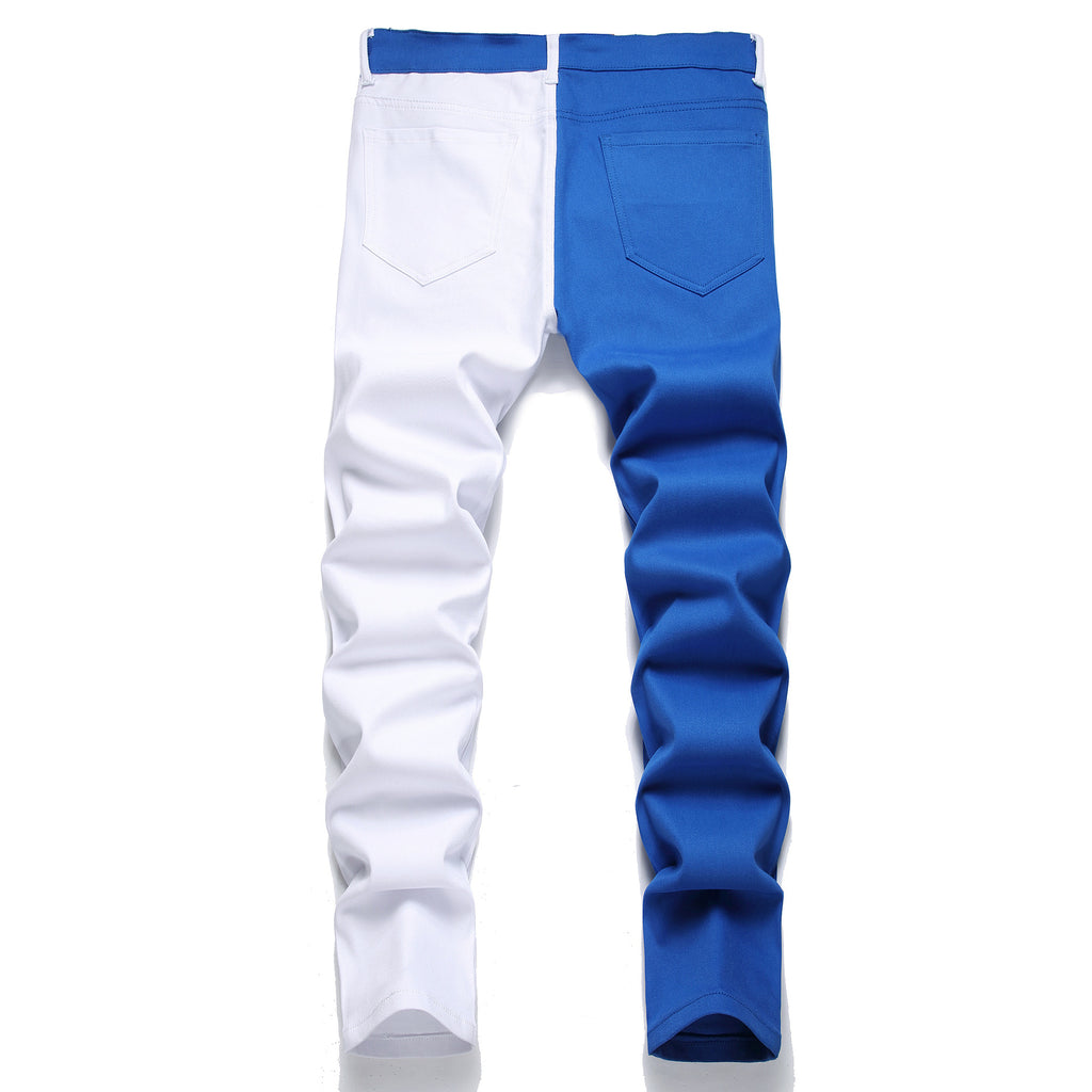 Men's jeans slim fit micro elastic 2025 new autumn and winter cross-border dedicated men's jeans fashion wholesale generation men