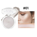 Cross-border six-color vortex highlighting powder matte thin and glittering handaiyan face powder highlight repair brightening makeup palette
