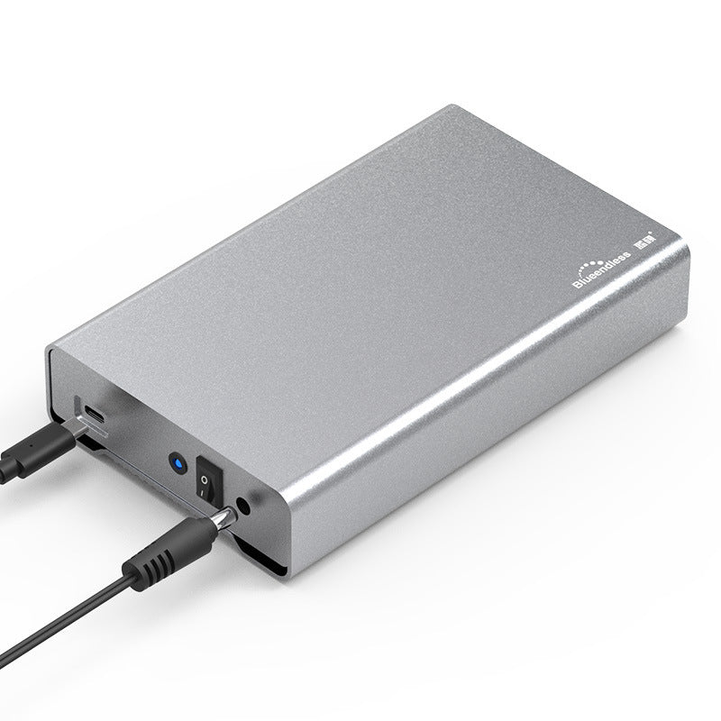 All-metal 3.5-inch mobile hard disk box SATA serial port USB3.0/Type-C desktop 20TB hard disk box