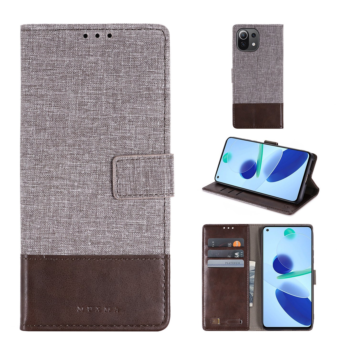 Applicable to Google Pixel 5 creative canvas pattern phone case Google 4A 5G card flip 3A two fold protective case
