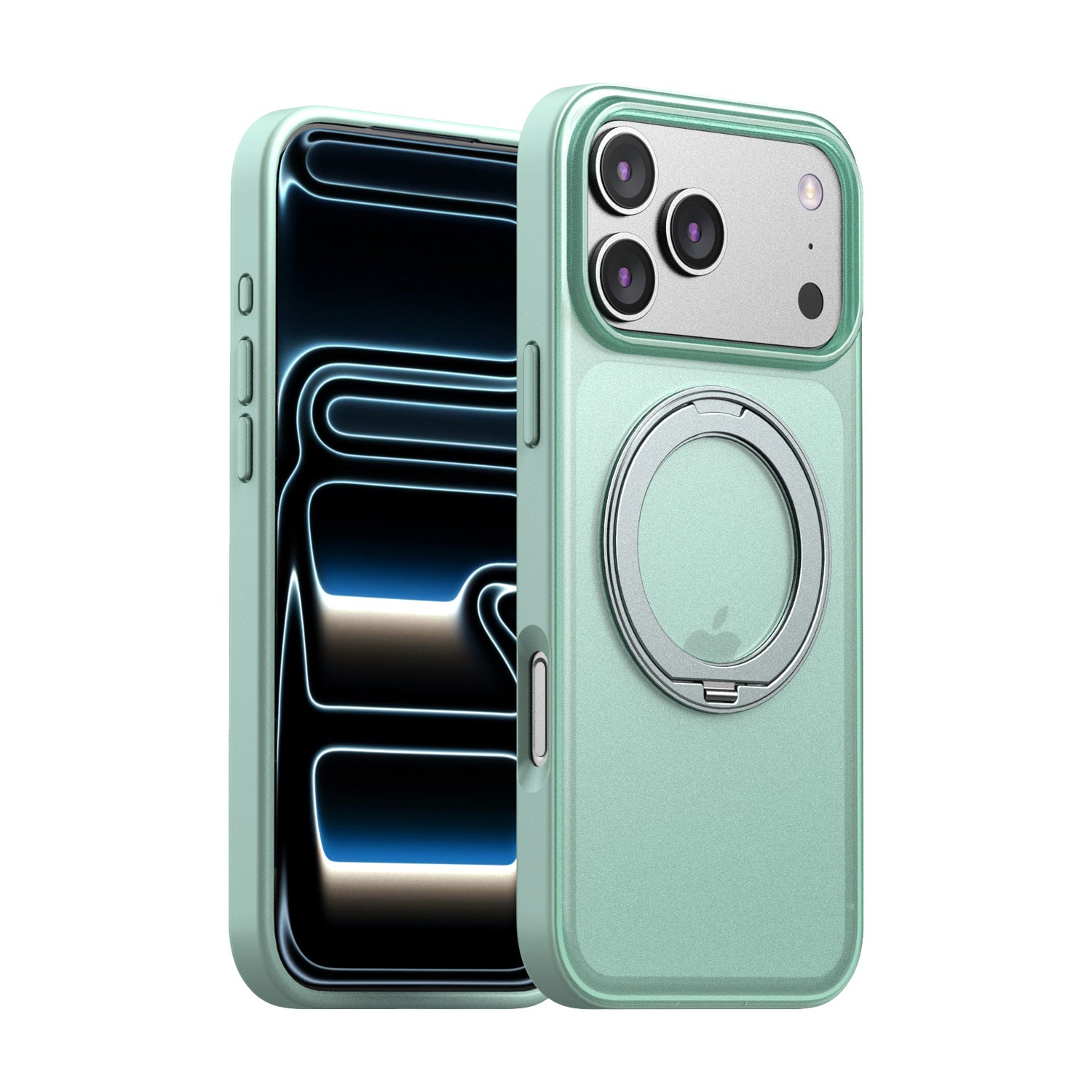 360 rotating pivot shell for iPhone17ProMax phone case 16Pro New Apple 15Pro drop-resistant