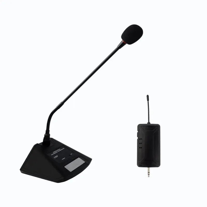 UHF wireless conference microphone U band FM teaching computer video conference one to one gooseneck microphone