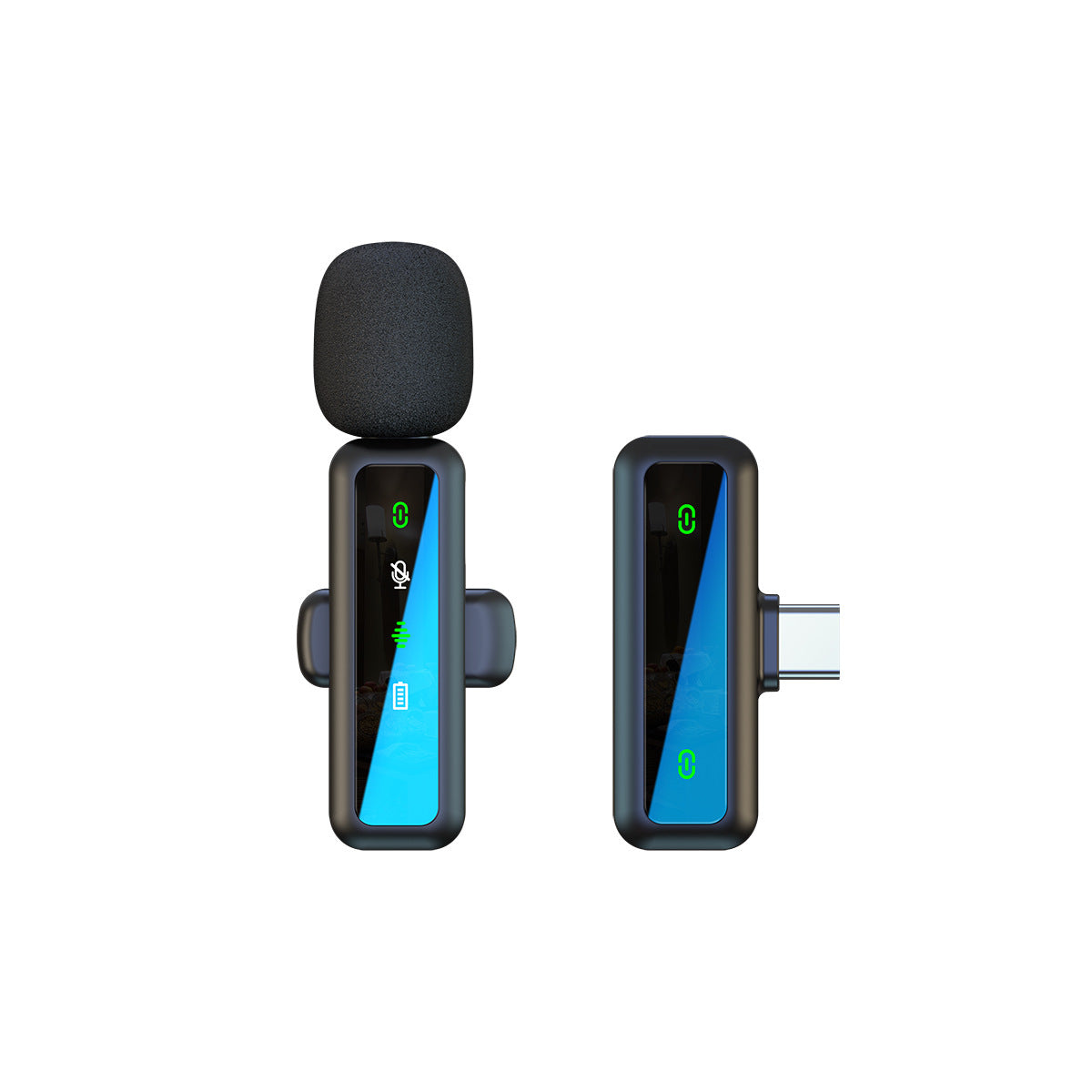 Wireless collar clip microphone new H65 three-in-one dual-microphone mobile phone computer live Bluetooth Mini radio microphone