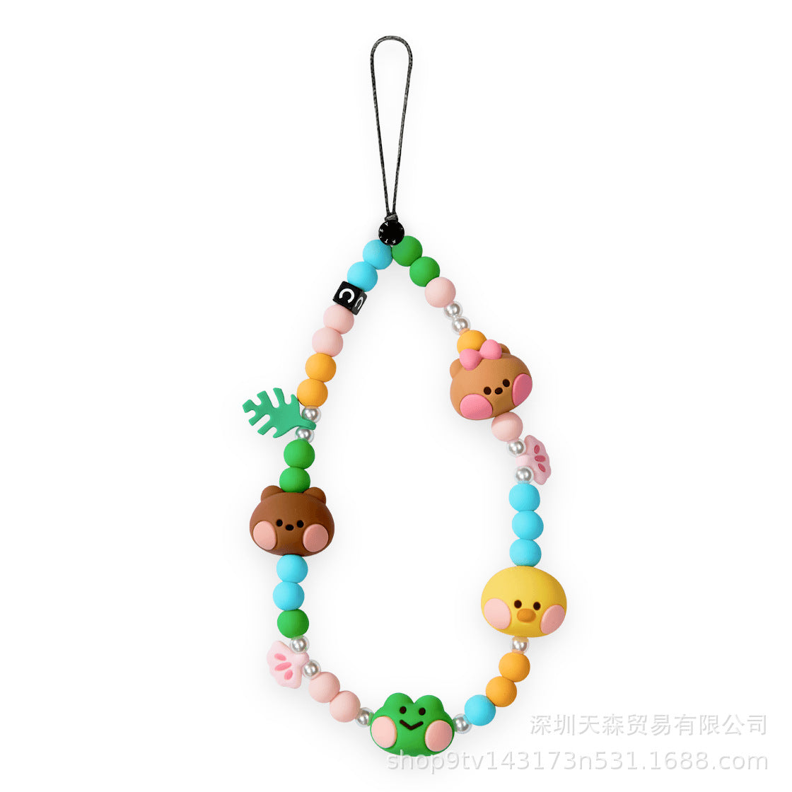 CASETi joint name High version phone chain Handmade stringed pearls phone case lanyard hanging chain wrist pendant for women