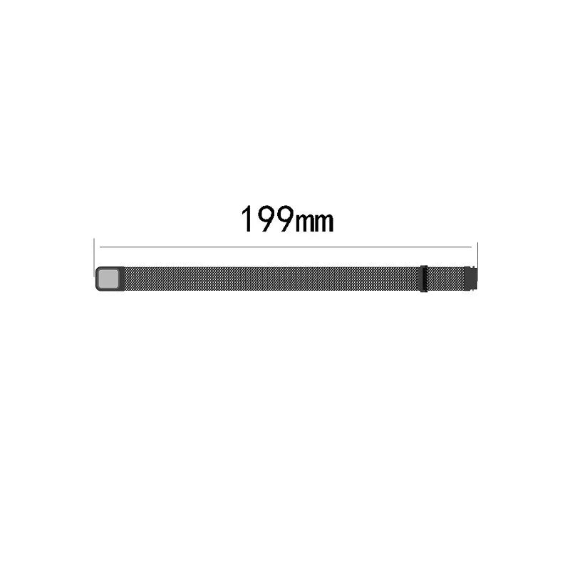 For Samsung galaxy fit SM-R370 Milan strap three beads stainless steel with bamboo joint leather belt