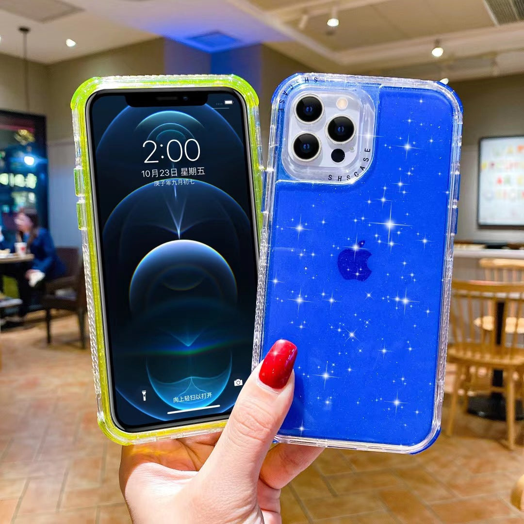 Hard for 16pro Apple 8plus phone case iPhone14promax dream glitter phone case xsmax