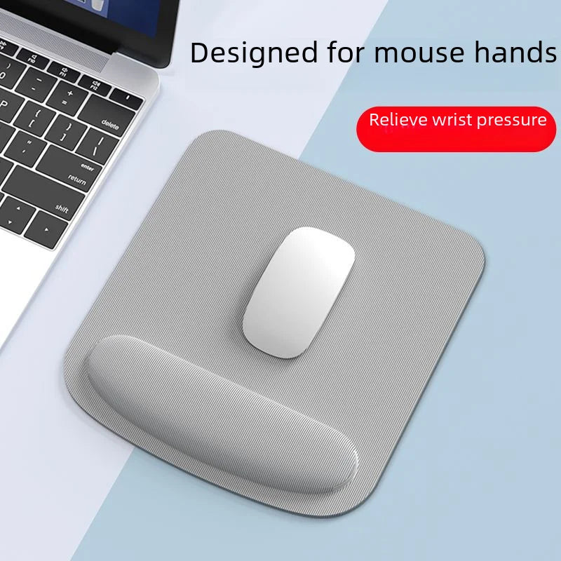 Memory Foam Wrist Rest Mouse Pad – Ergonomic Office & Gaming Support