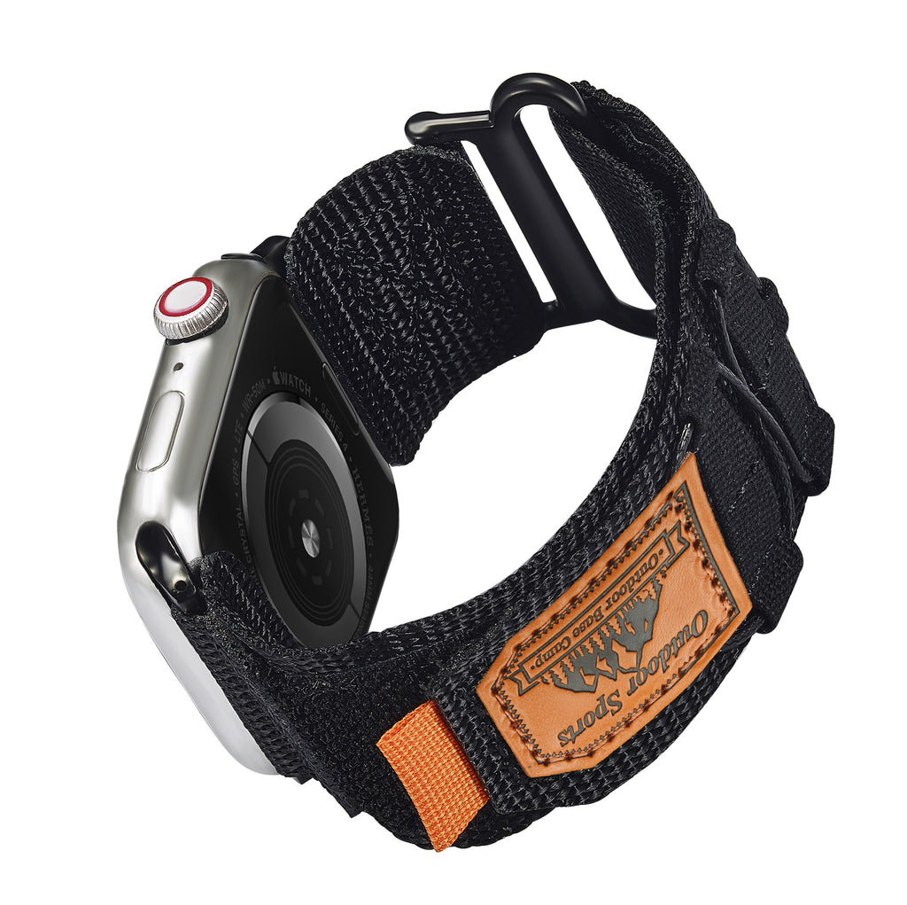 Suitable for Apple Watch applewatch789 outdoor sports style nylon woven iwatch smart watch band