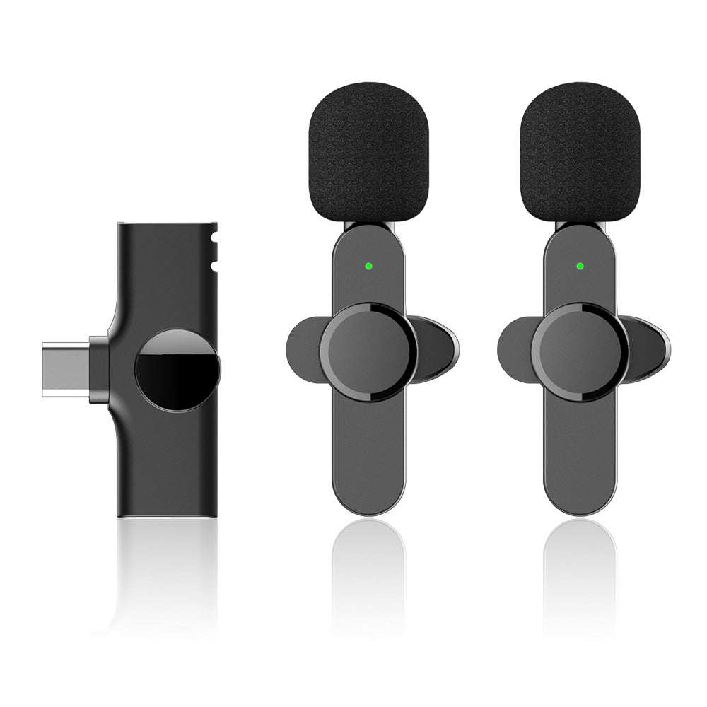 Treasure everything collar clip microphone wireless microphone short video live streaming equipment digital accessories in stock wholesale retail