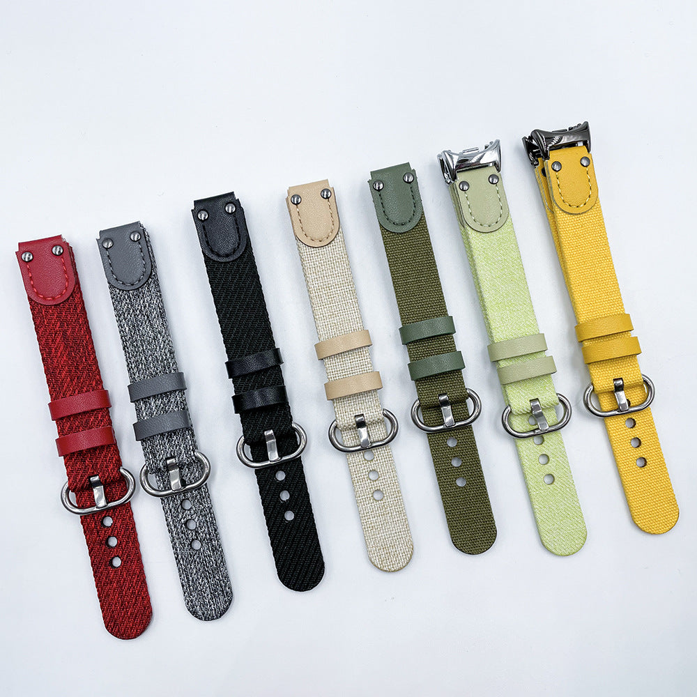New for mi bracelet 9NFC watch strap fashion canvas wristband smart watch band in stock