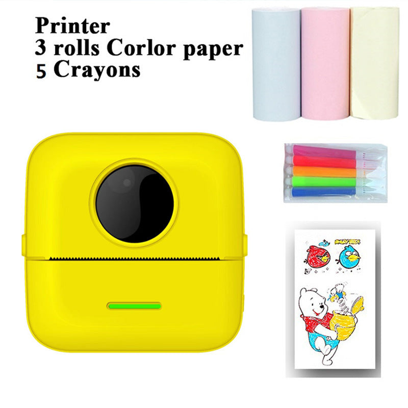 Cross-border new arrival portable mini student wrong question pocket printer label photo Bluetooth thermal printer