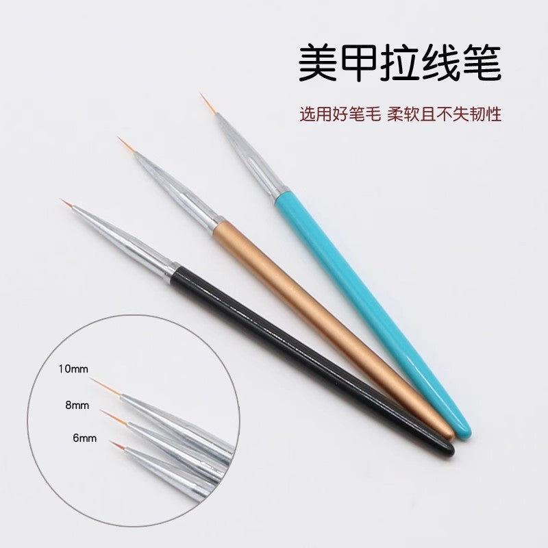 Cross-border diamond pen 5 pieces suit screw rod painting pen DIY fluoresent marker 3-piece set line drawing pen painting pen suit