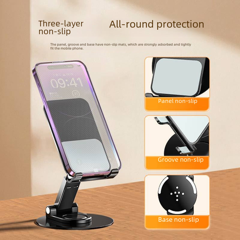 Phone Stand for live streaming TikTok retractable folding lazy phone holder desktop multi-function tablet computer stand wholesale