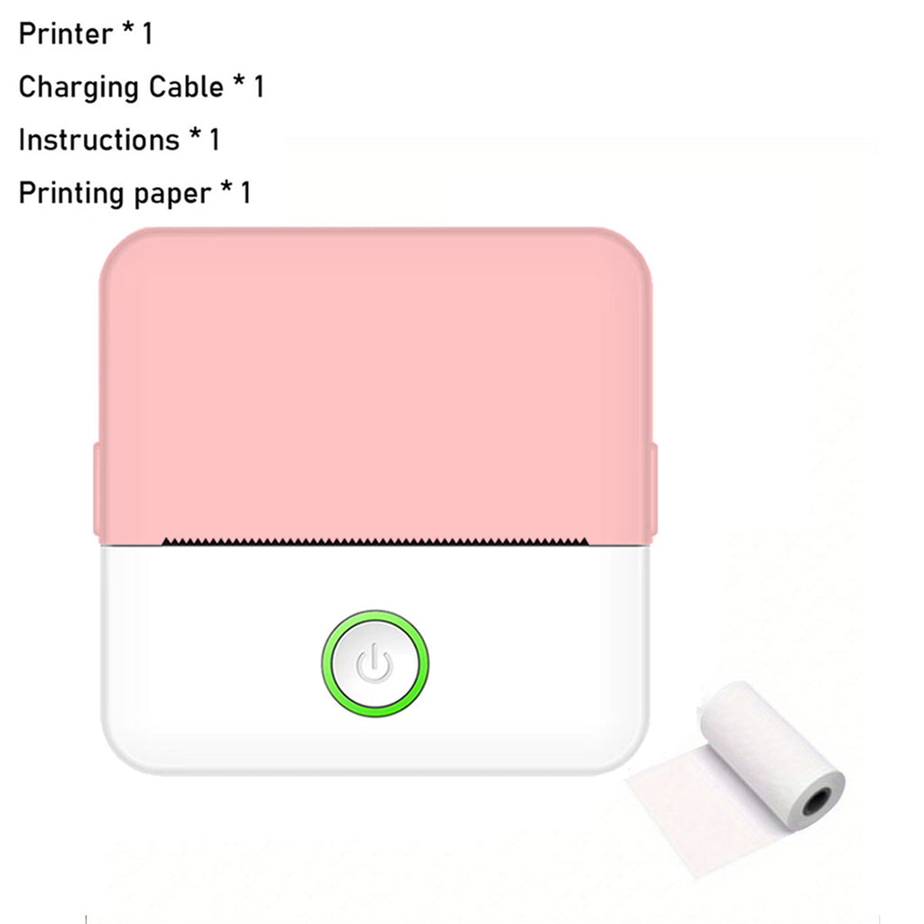 New X6 portable mini student wrong question pocket printer photo Bluetooth thermal small printer