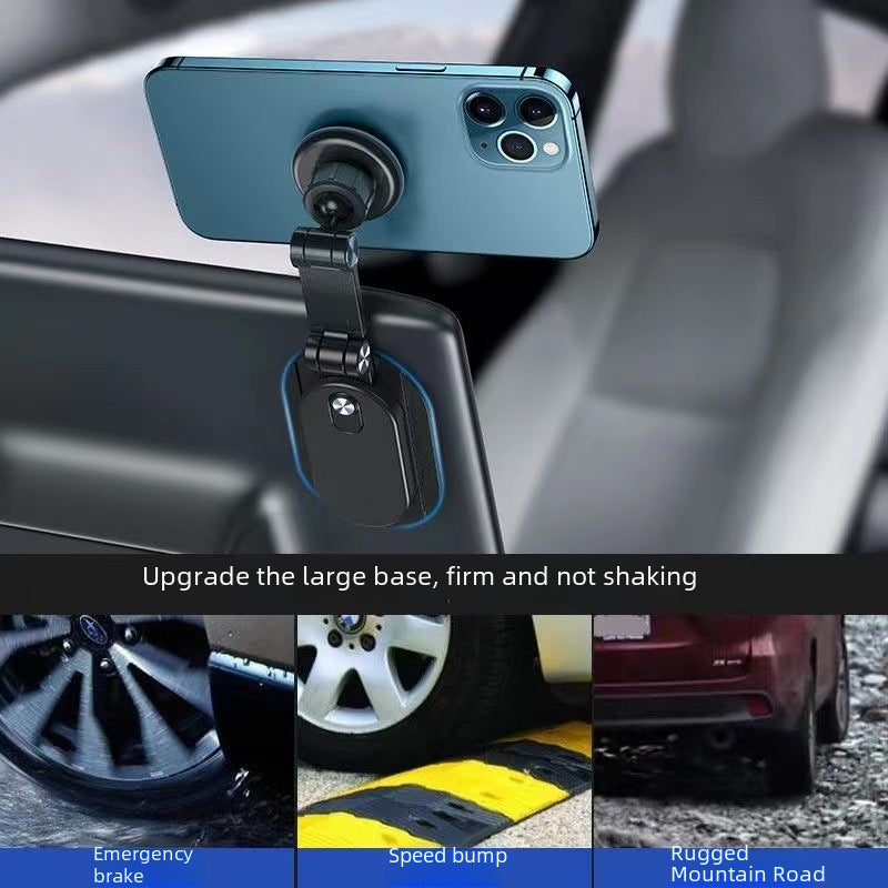 360 ° rotary magnetic adhesive fastened ring bracket magsafe double magnetic ultra-thin adjustable desktop phone holder
