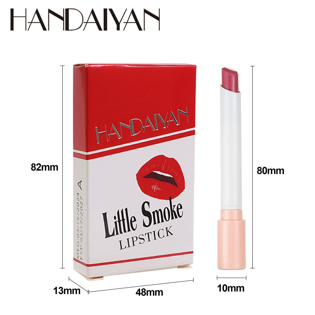 Cross-border matte lipstick cigarette tube lipstick kit handaiyan European and American long lasting and does not fade Cigarette lipstick kit