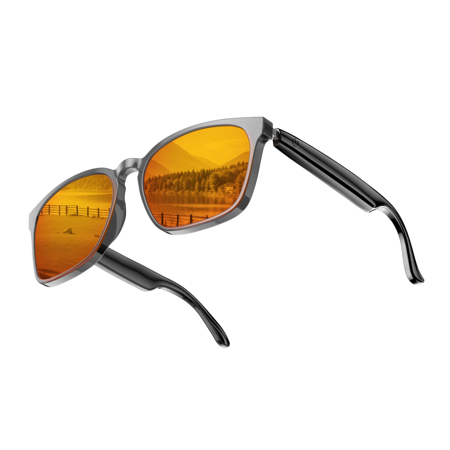 ai simultaneous translation sunglasses wireless call music Smart Bluetooth glasses multi-language translation Universal