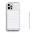 Cross-border factory wholesale mobile phone silica gel sucker 40 tablets double-sided sucker multi-functional square hot selling self-adhesive non-slip