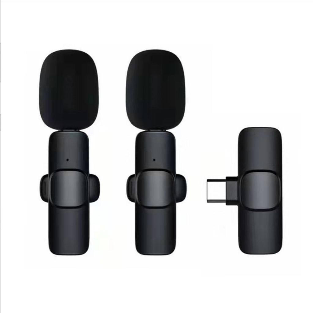 New K8K9 wireless lavalier microphone mobile live streaming equipment outdoor live broadcast wireless collar clip mini microphone