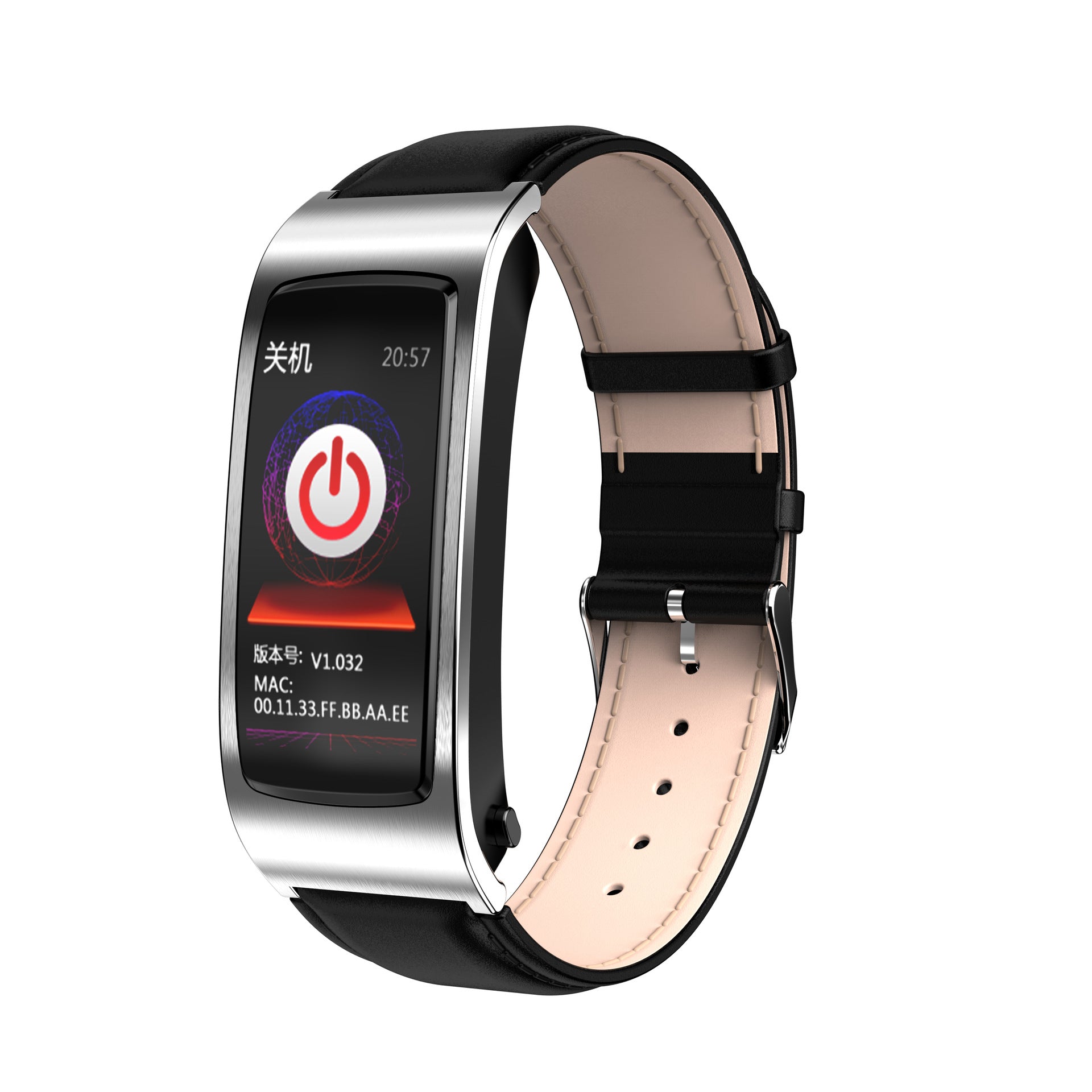K11 Smart Bracelet with 1.14 Inch Screen Call Answer Message Sync