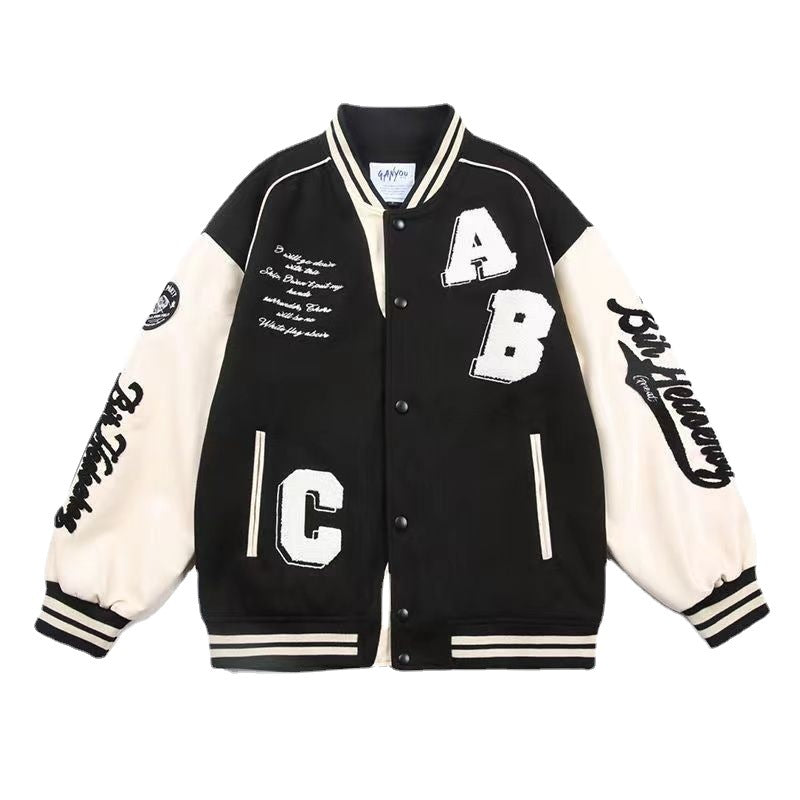 American baseball jacket for women 2022 Spring and Autumn New Korean style all-matching embroidered loose student top ins fashion brand