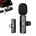 Wireless neckline clip microphone clip collar Bluetooth Mini mobile phone shooting video port broadcast sound recording microphone anchor recording equipment
