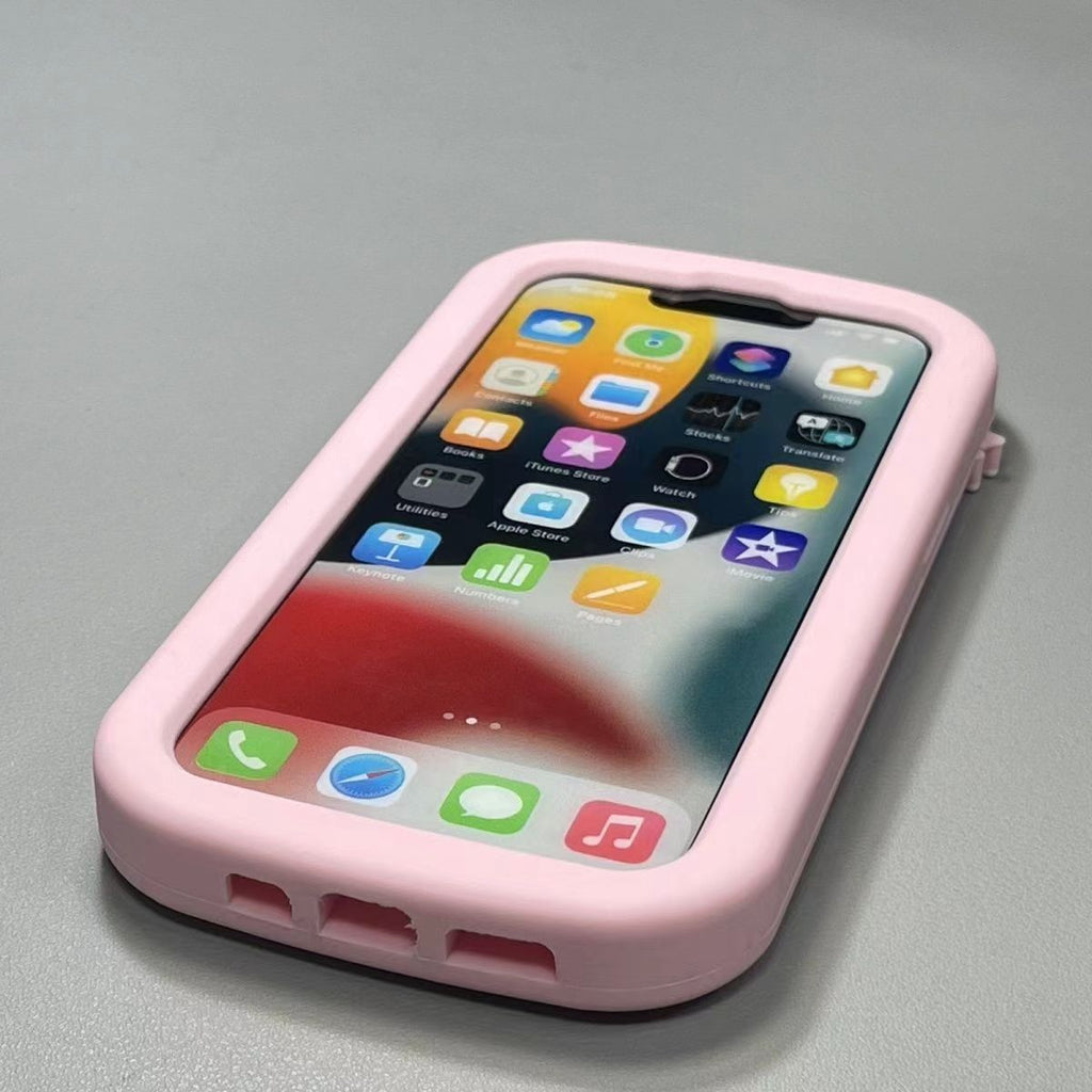 7plus face rubbing Hello Kitty iphone11 cartoon Pink KT13pro silicone phone case 14 Apple 15pro