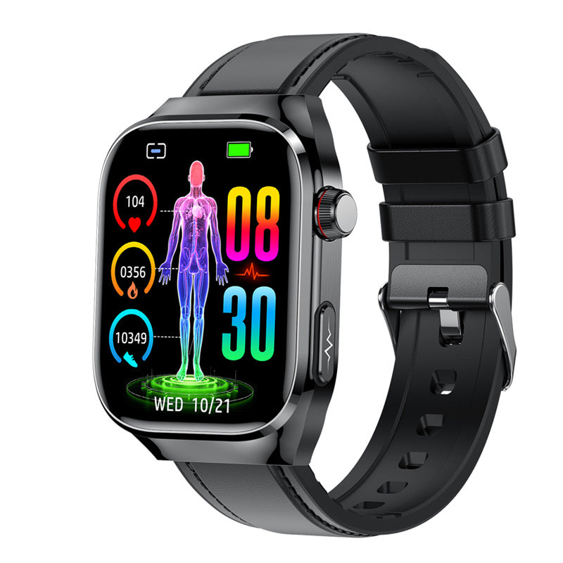 Cross-border hot TK16 smart watch Bluetooth calling micro physical examination ECG body fat detection Bluetooth calling Sports