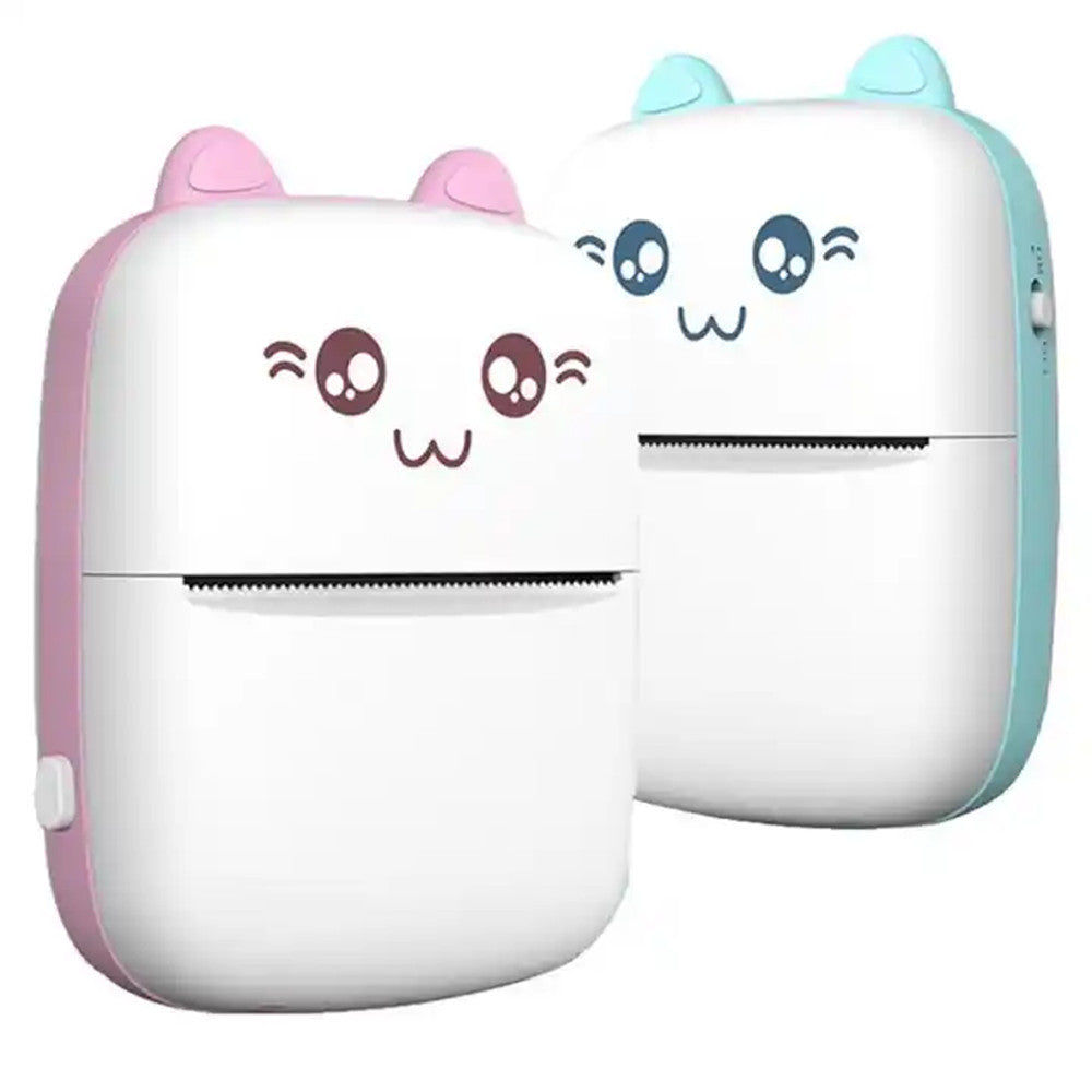Foreign trade new mini thermal label printer portable photo printer student wrong question Pocket Printer