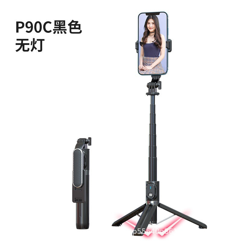 Factory wholesale P93 mobile phone tripod selfie stick 1.3 m selfie stick mobile phone holder compatible with GOPRO camera
