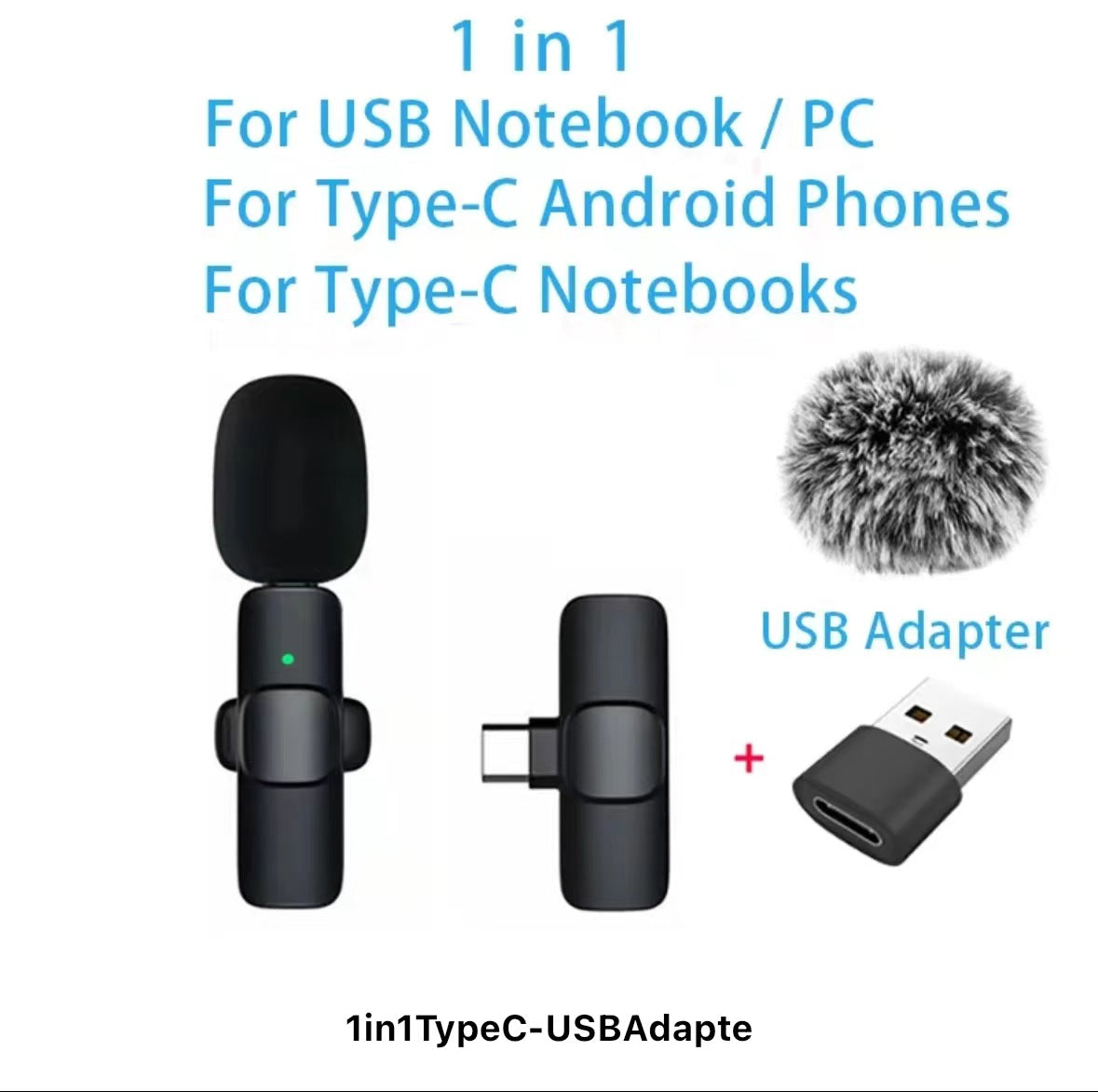 [Factory in stock] wireless microphone K1/K9/K6 plug-and-play intelligent noise reduction live broadcast collar clip microphone