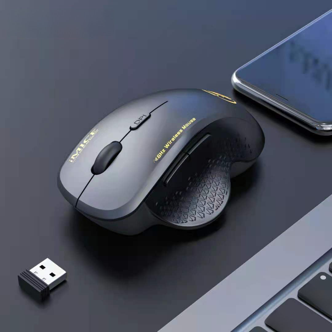 IMICE factory direct supply USB cross-border 2.4g wireless mouse business office gift Smart 6-button game Mouse
