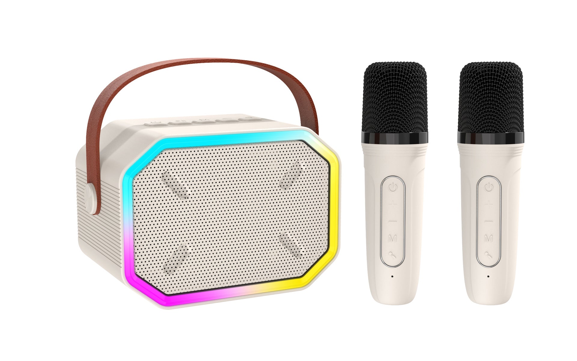 Lebo P3 Bluetooth audio wireless microphone boombox set small family KTV home karaoke artifact microphone