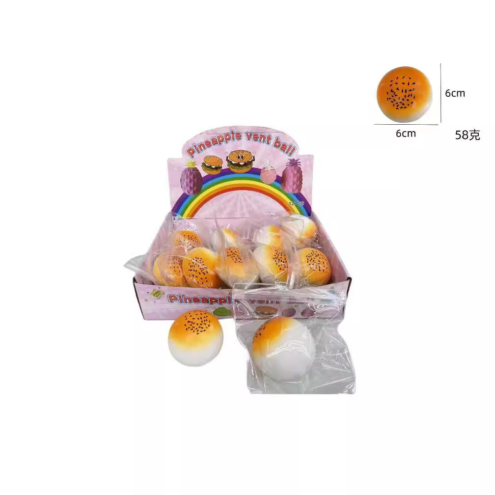 Creative trending fluid egg yolk crisp ins candy toy pinch vent student girl heart trick boring decompression toy