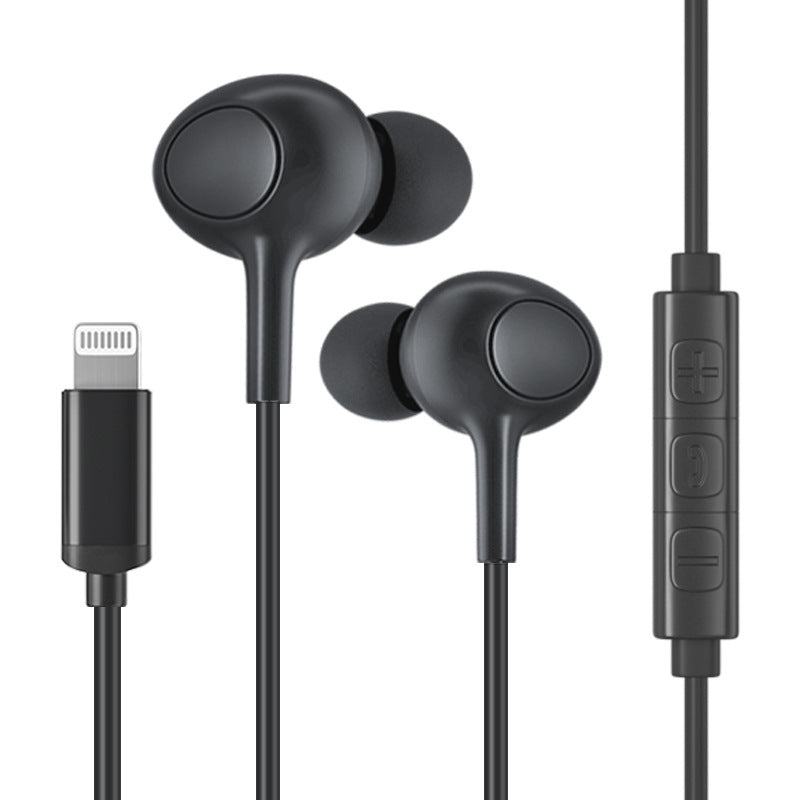 Apple headset iphone headset for Apple 14pro in-ear drive-by-wire lightning headset