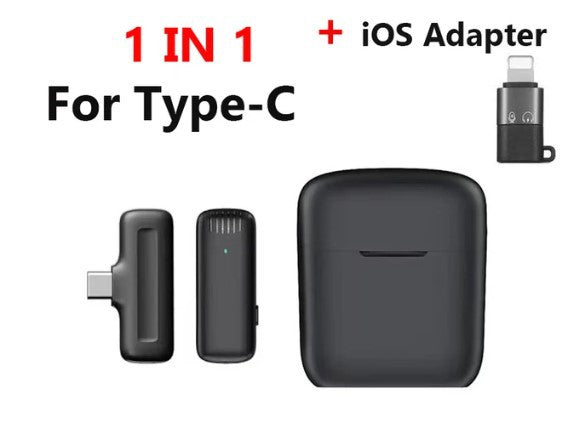 Popular J13 wireless collar clip microphone 2.4G radio noise reduction microphone live broadcast J11 one to two with charging warehouse