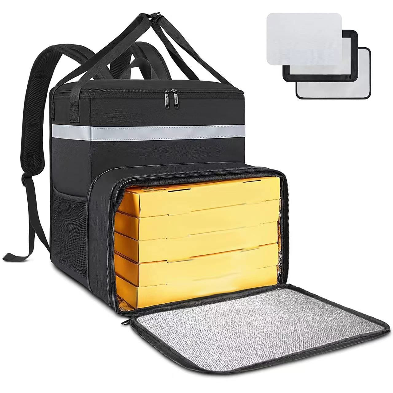 Exclusive for cross-border insulated take-out backpack rider meal delivery backpack pizza food delivery