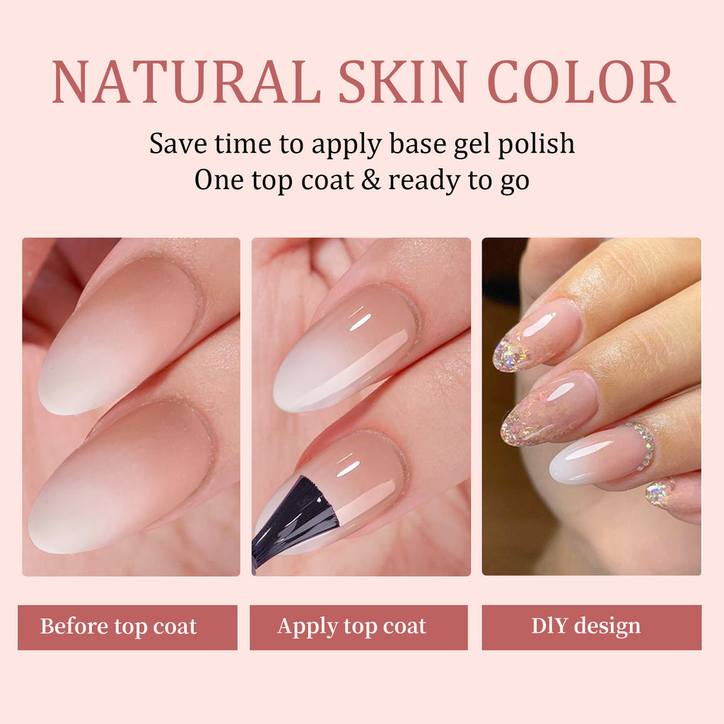 Cross-border nail wear nail gradient seamless wear nail detachable nail French wear nail fake nail patch