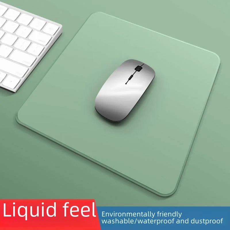 Liquid silicone mouse pad business desk odorless small soft pad laptop wrister protective mouse pad waterproof