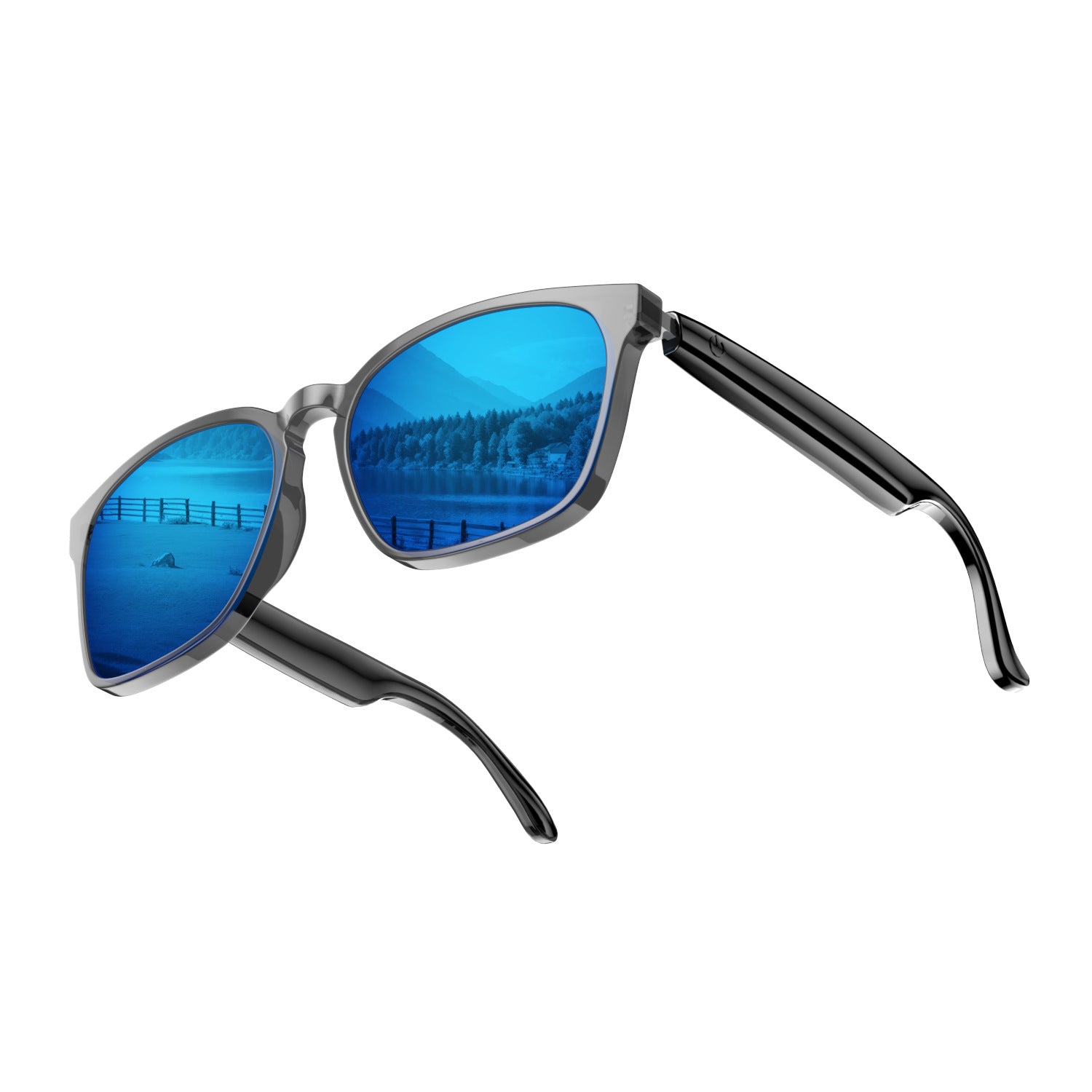 ai simultaneous translation sunglasses wireless call music Smart Bluetooth glasses multi-language translation Universal
