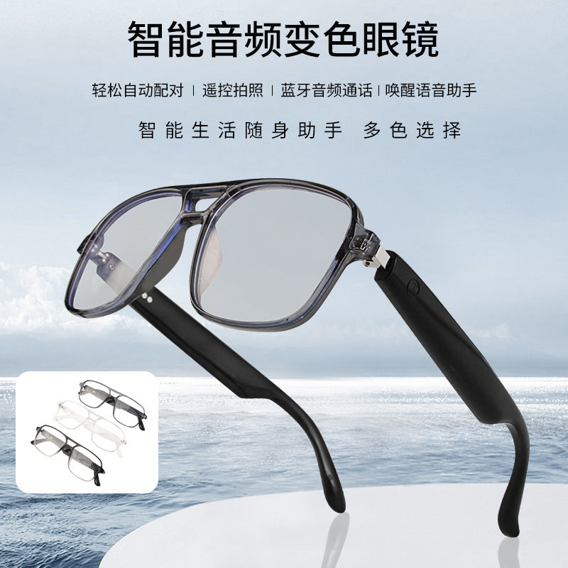 GS10 Smart Bluetooth Glasses – Double Beam, Colour-Changing Lenses & UV Protection