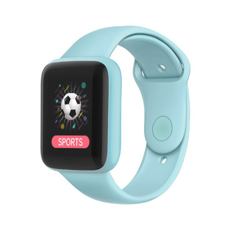 Cross-border hot sale smart bracelet Sports heart rate monitoring information push weather synchronization D20 smart watch