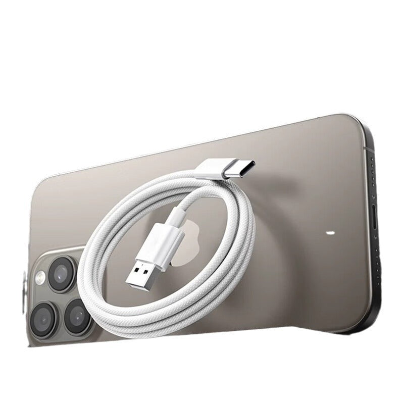 Fast Charge data cable for Apple 15 mobile phone iphone15pro car charger woven carpaly special line