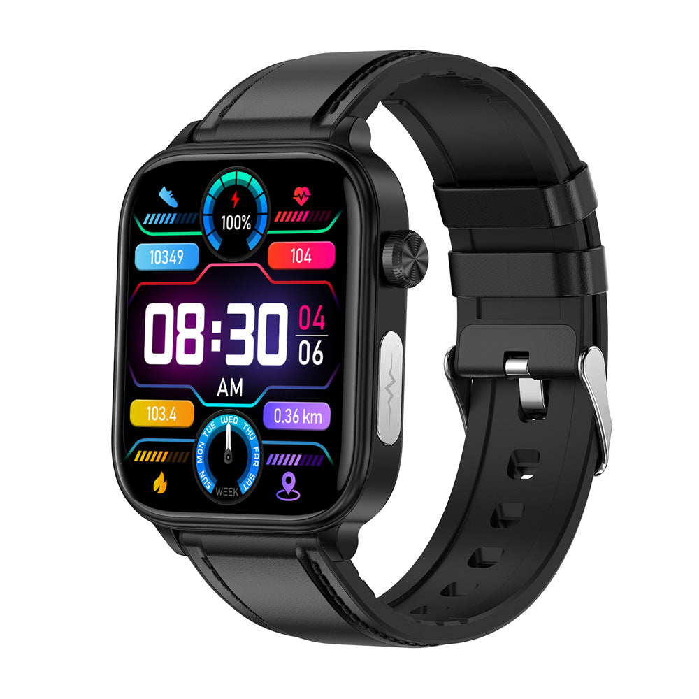 ET570 Smart Health Watch – Blood Glucose, ECG, Heart Rate & Bluetooth Calling