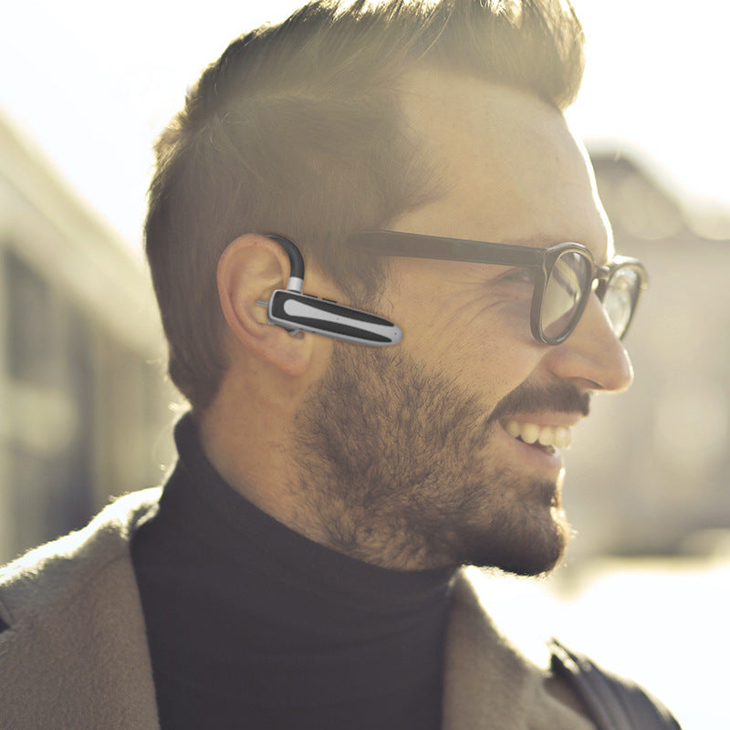 Wireless Bluetooth headset business ear-mounted monitor ultra-long life battery large power sports cross-border hot waterproof and noise reduction
